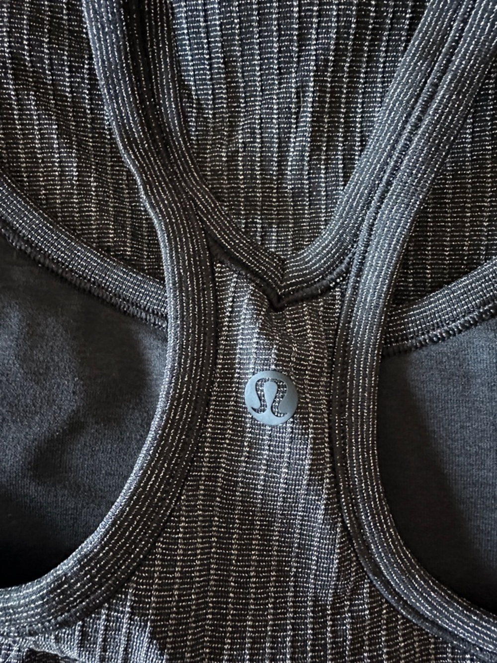 Black Ribbed Racerback Tank Top - Women - Picture 3 of 5
